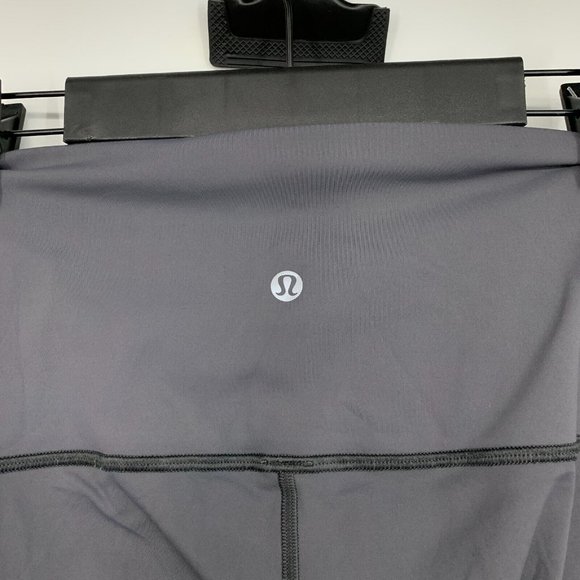 Lululemon Wunder Under Pant High Rise Engineered Print Gray Floral - Picture 8 of 10